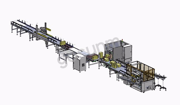 自動化手機包裝生產線 自動化手機包裝生產線